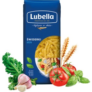Lubella Eliche Makaron Świderki 400 g X18